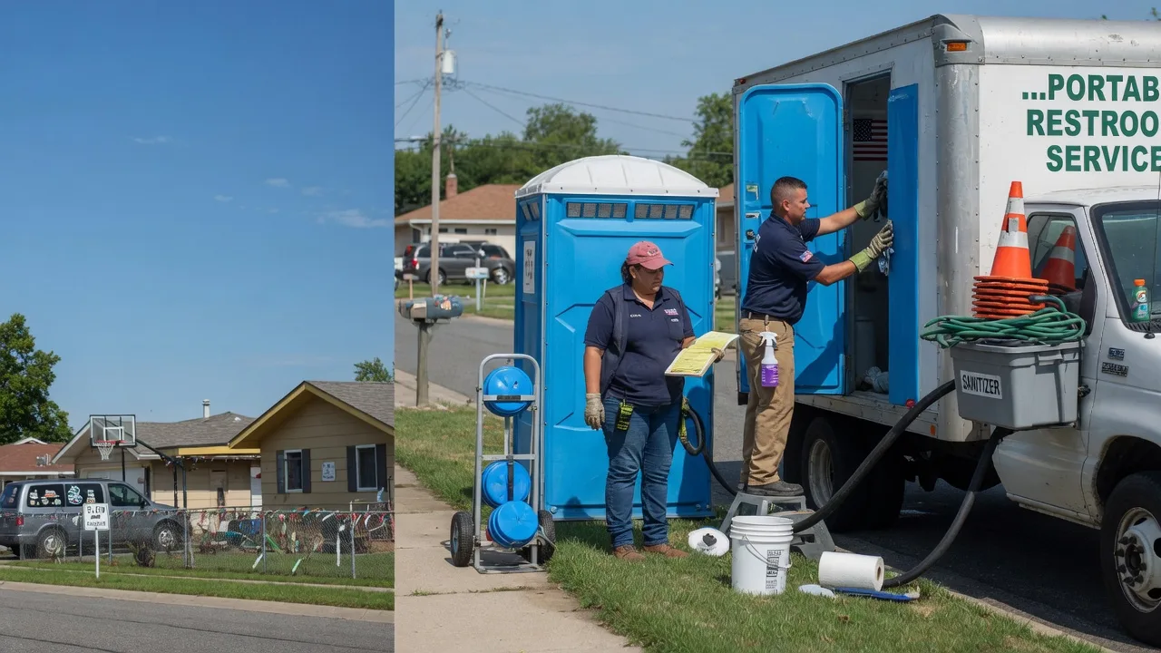 Portable Toilet Rental in Olmsted, IL near me